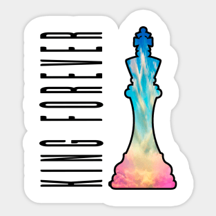 King Forever Sticker